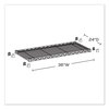 Safco Industrial Extra Shelf Pack, 36w x 24d x 1.5h, Steel, Metallic Gray, 2PK 5290GR